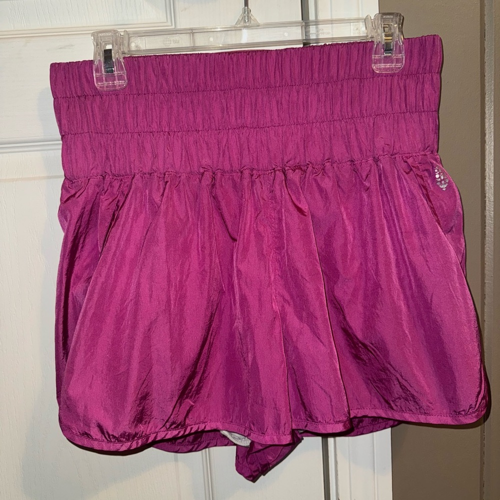 Free people fp movement hot pink vivacious violet the way home short